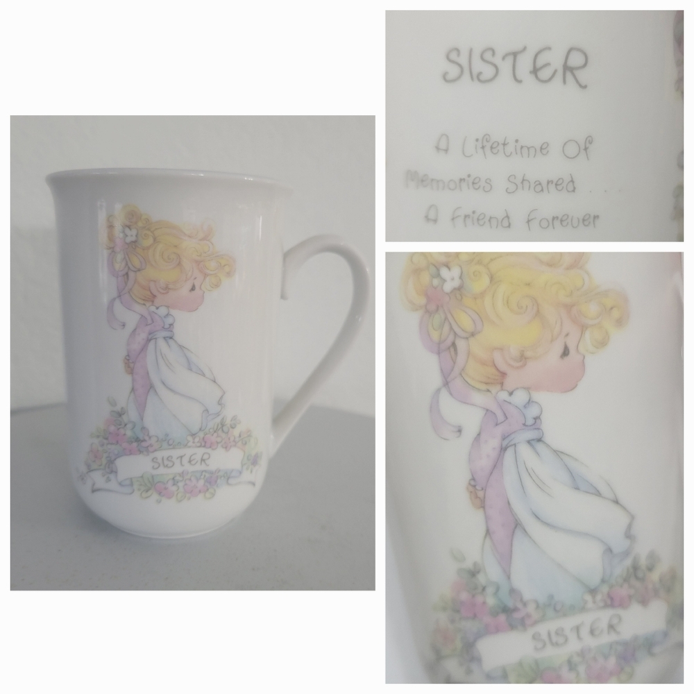 precious moments sister cup